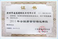 Сертификат Quality Trustworthy Organization